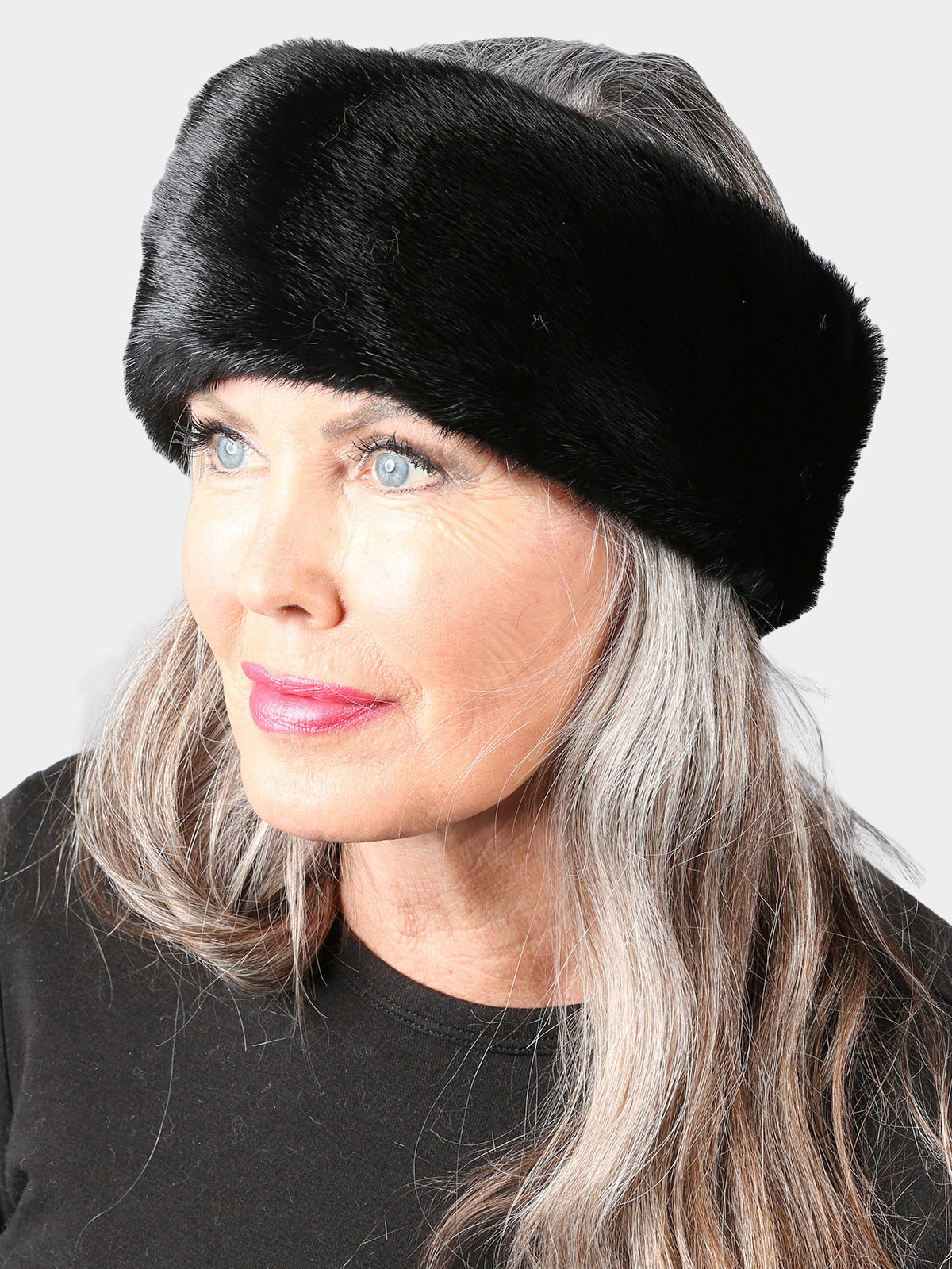 Woman's Ranch Mink Fur Headband