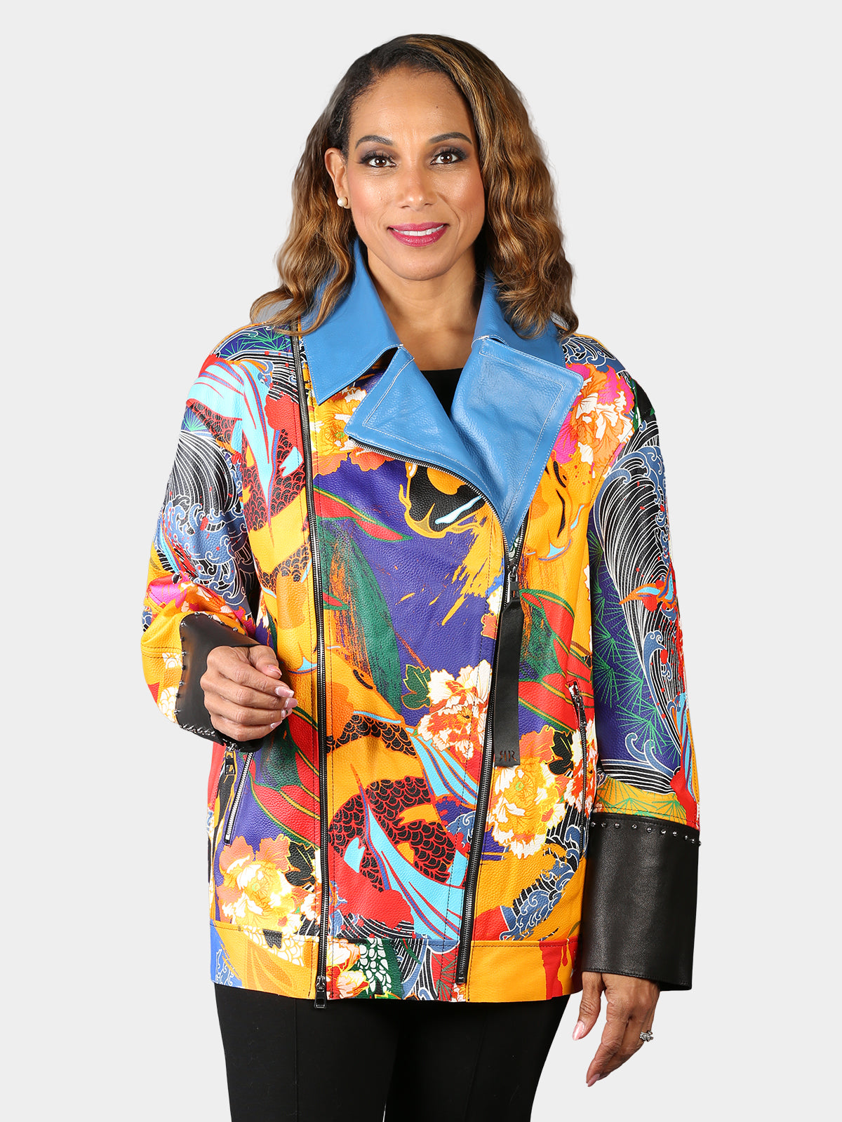 Woman's Picasso Lambskin Leather Jacket