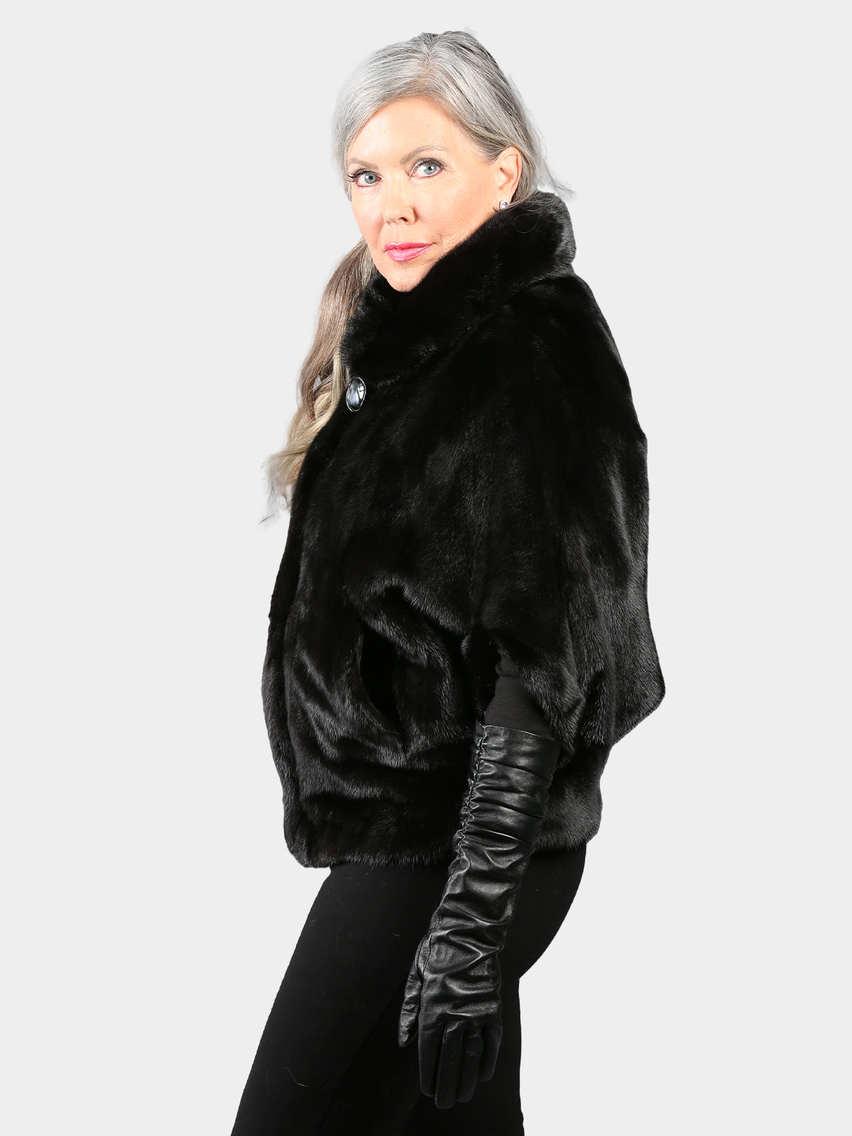Woman's Ranch Mink Fur Capelet