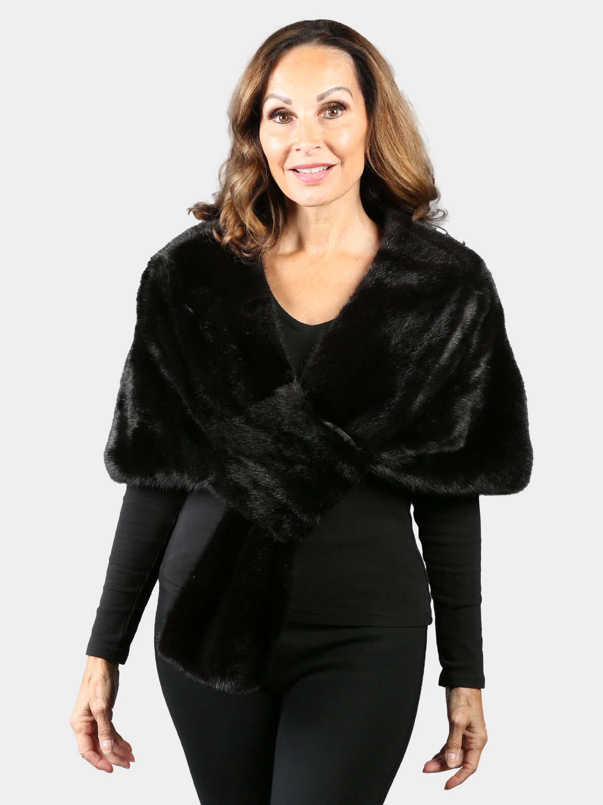Woman's Ranch Mink Fur Stole