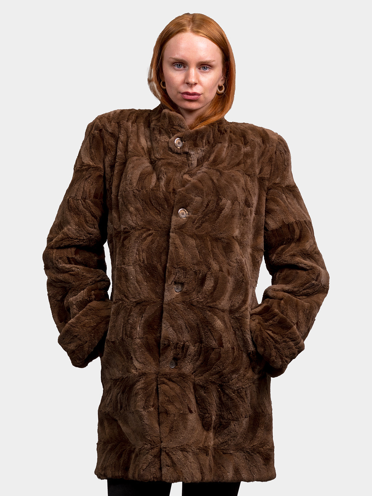 Women's Demi Buff Sculptured Mink Stroller
