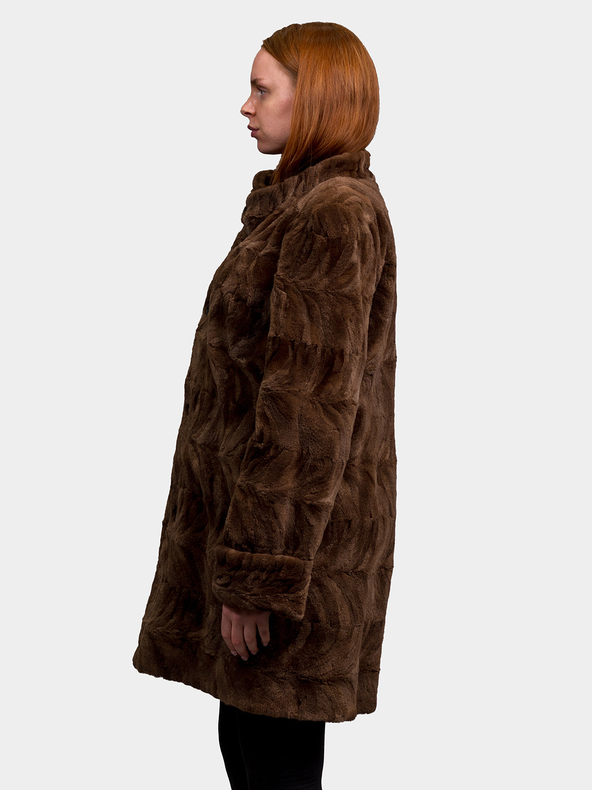 Women's Demi Buff Sculptured Mink Stroller