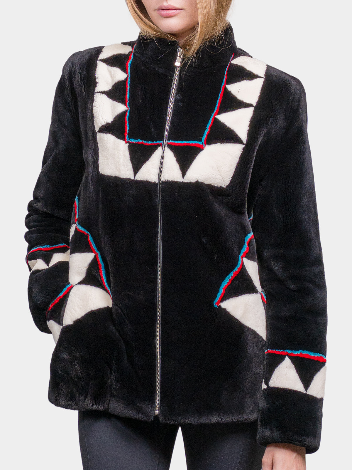Women's Onyx Sheared Beaver Jacket