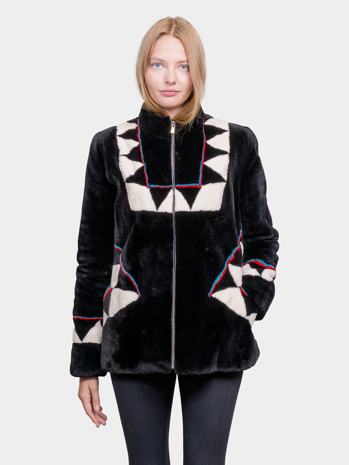 Women's Onyx Sheared Beaver Jacket