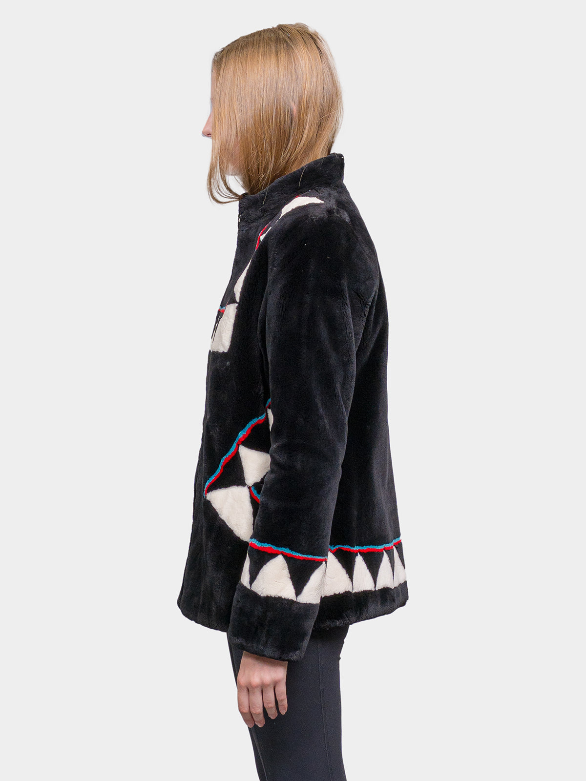 Women's Onyx Sheared Beaver Jacket