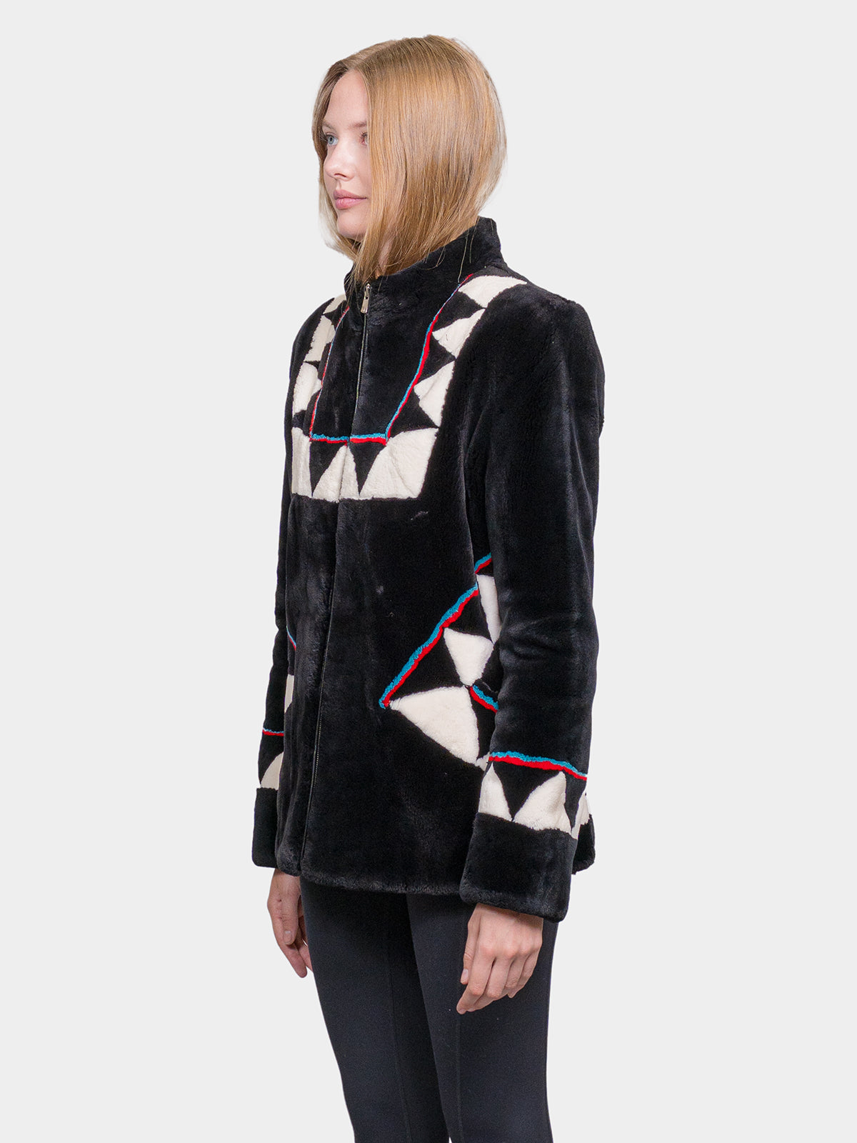 Women's Onyx Sheared Beaver Jacket