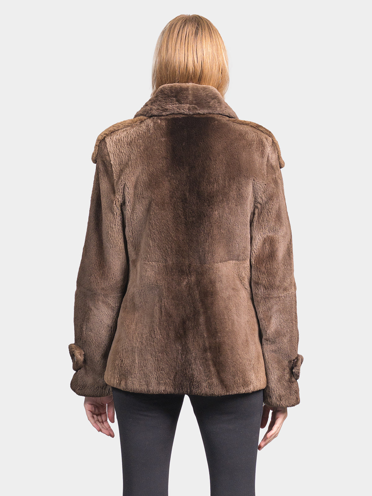 Women's Ruff Cut Phantom Beaver Jacket