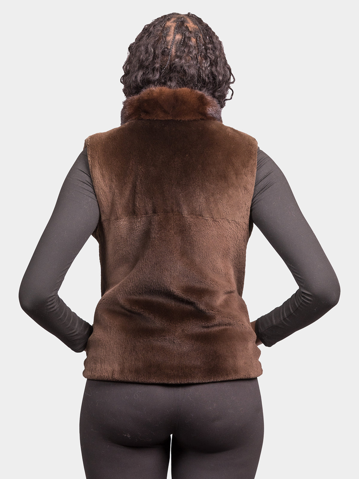 Women's Phantom Sheared Beaver Vest