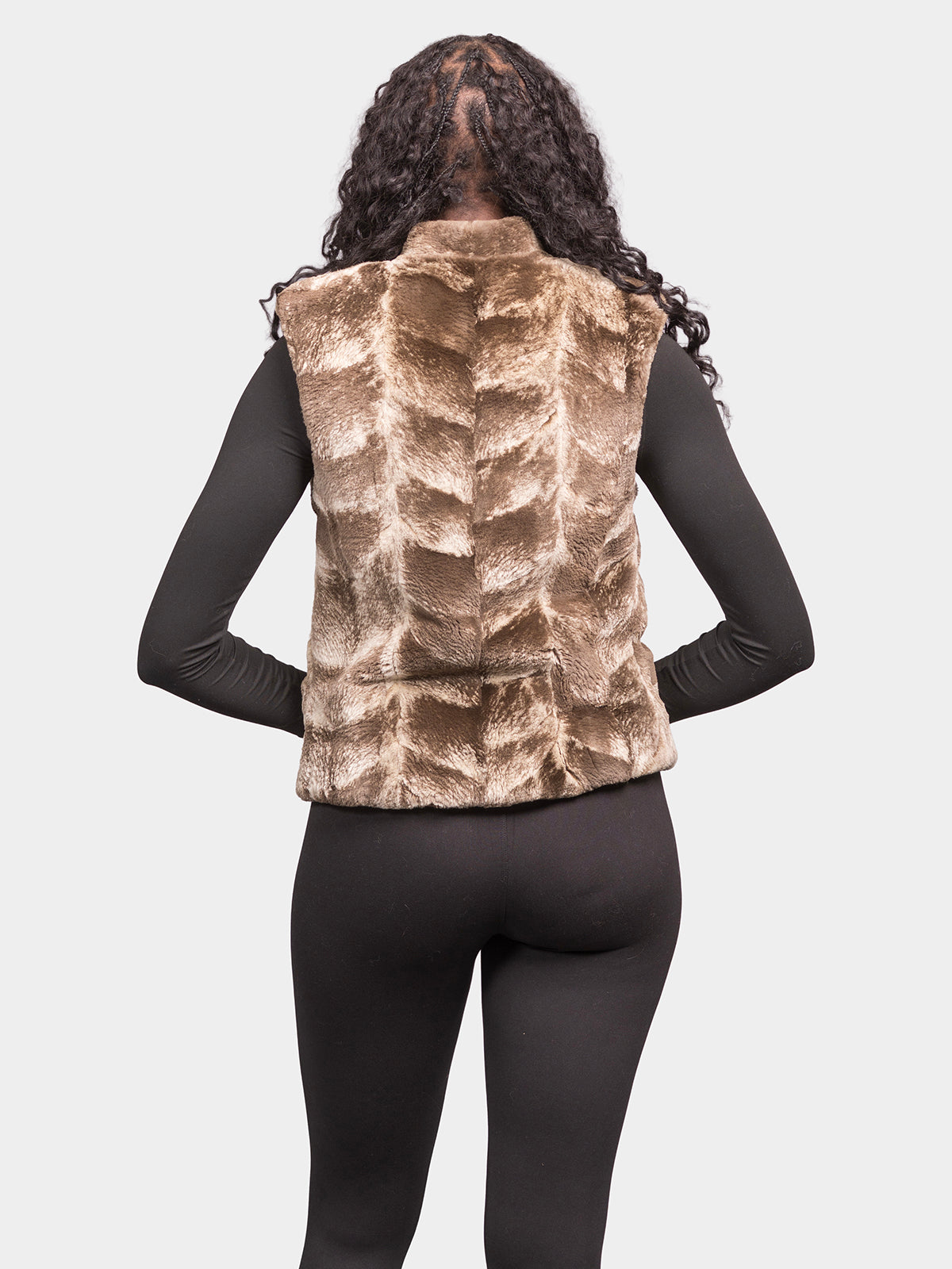 Women's Iceberg Sheared Beaver Vest