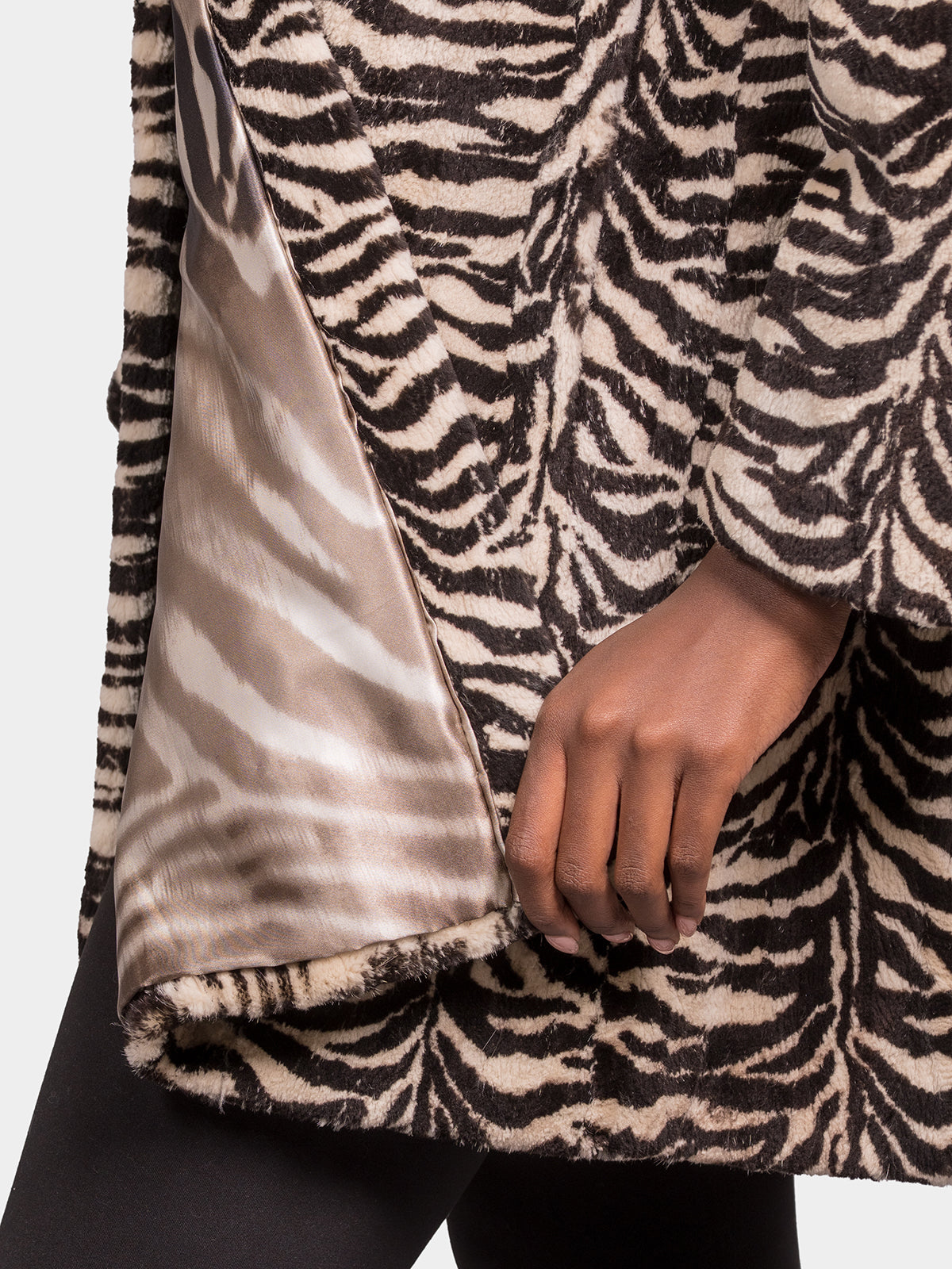 Women's Zebra Print Beaver Stroller