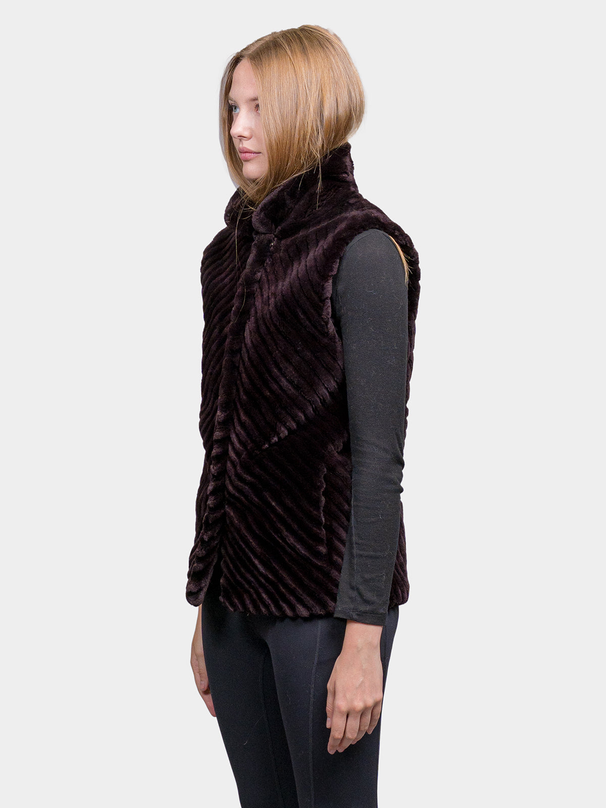 Women's Malbec Sheared Beaver Vest
