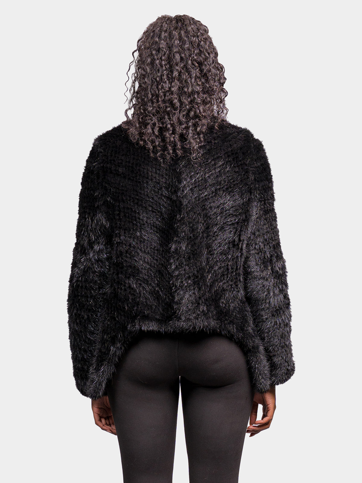 Women's Black Mink Jacket