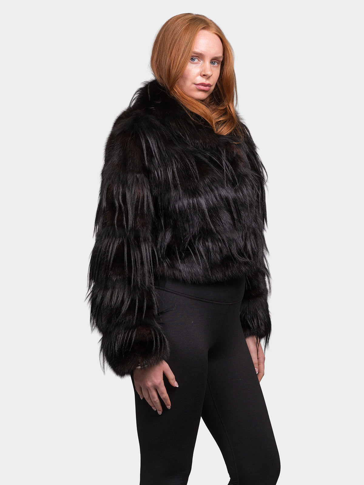 Women's Brown Sable Jacket