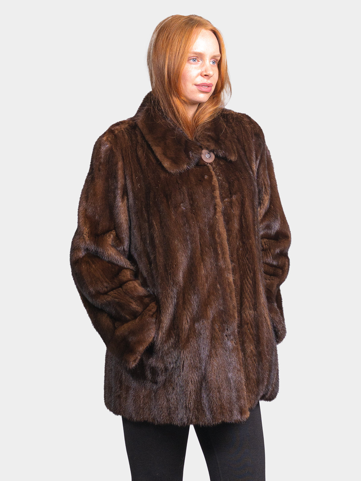 Women's Demi Buff Mink Jacket