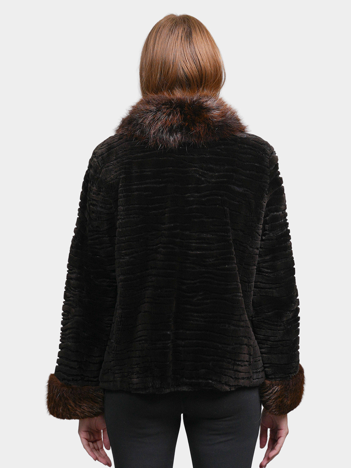 Women's Matara Grooved Sheared Beaver Jacket
