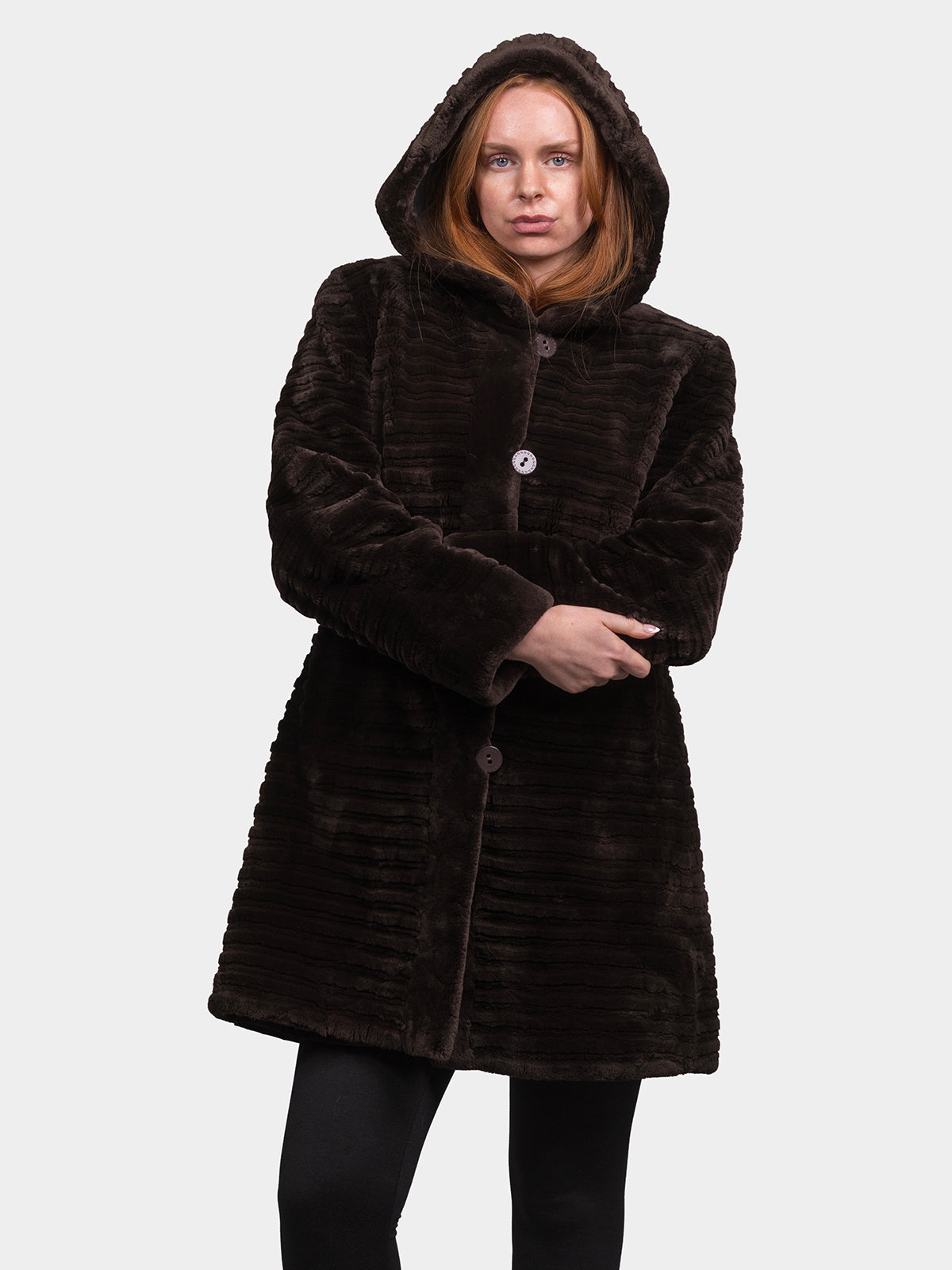 Women's Matara Carved Sheared Beaver Parka
