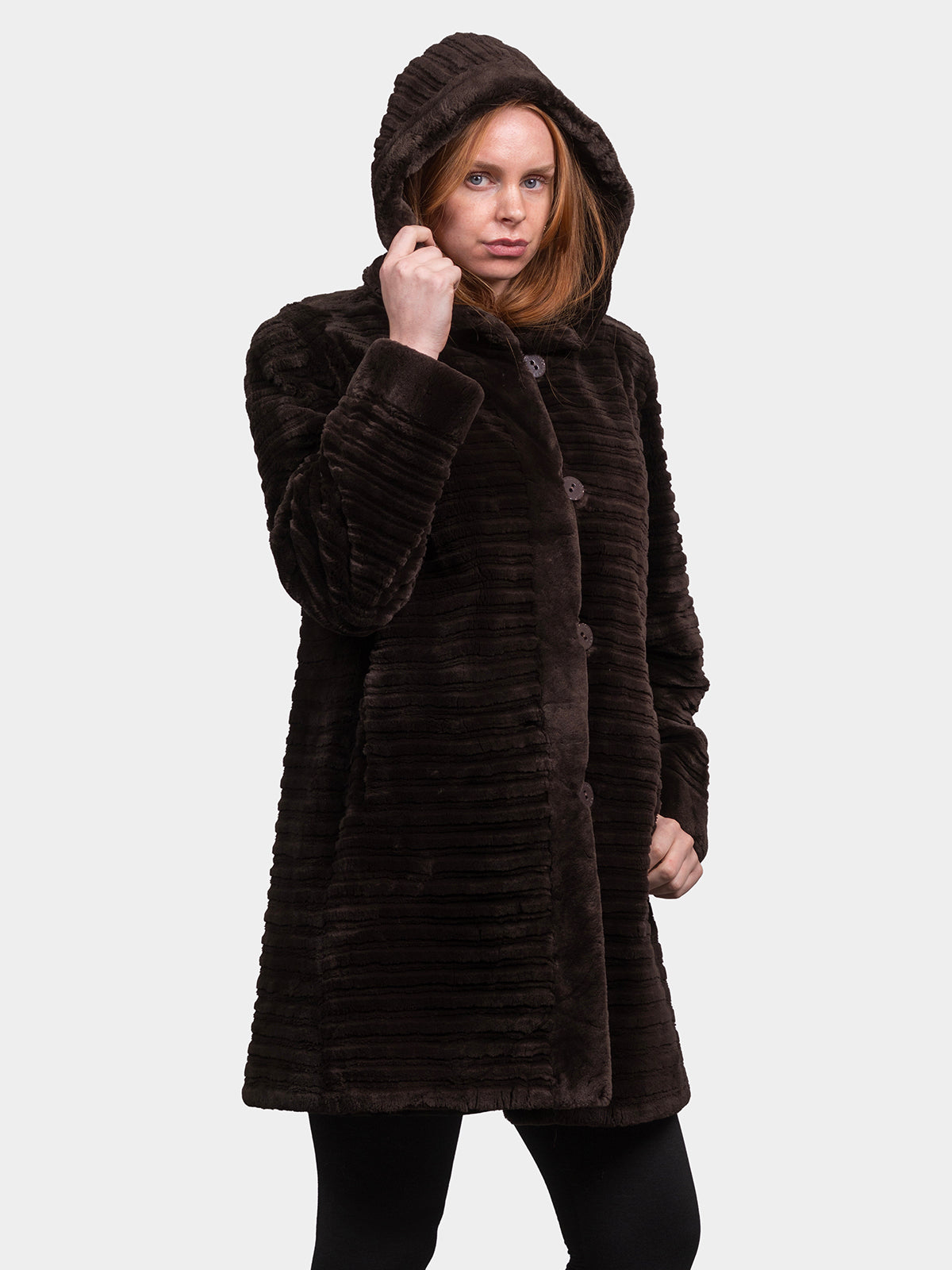 Women's Matara Carved Sheared Beaver Parka