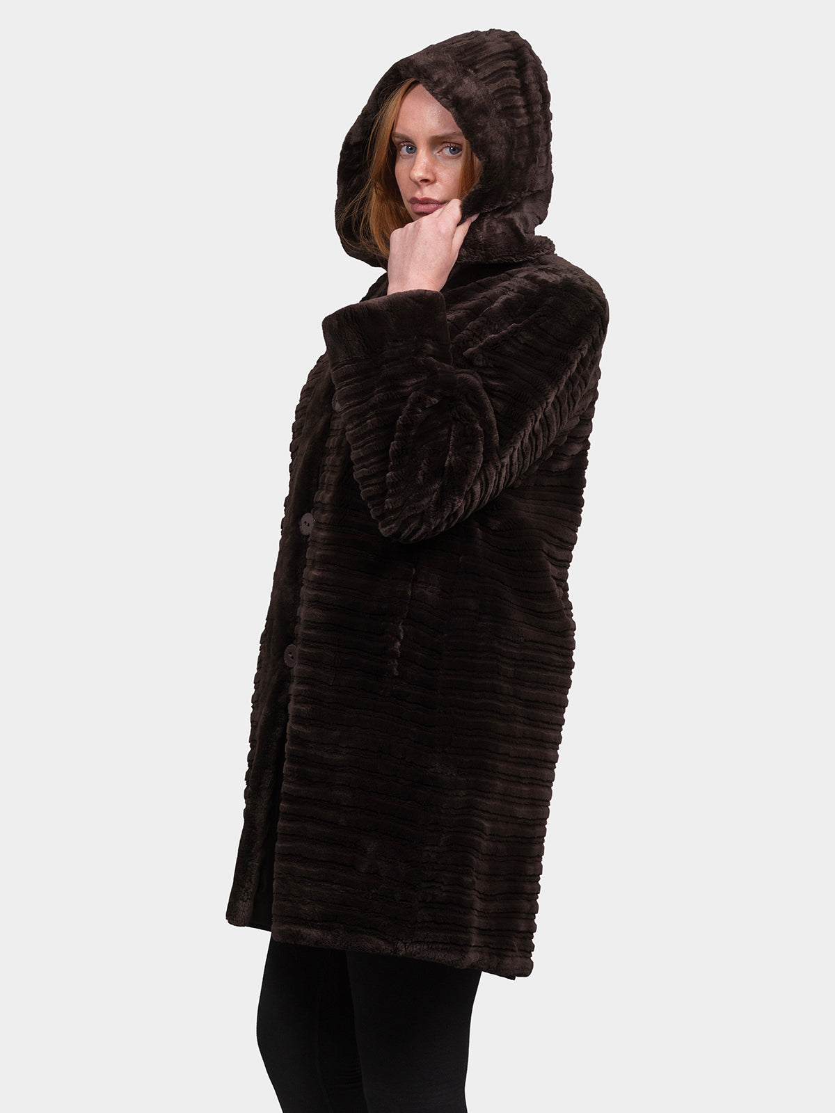 Women's Matara Carved Sheared Beaver Parka