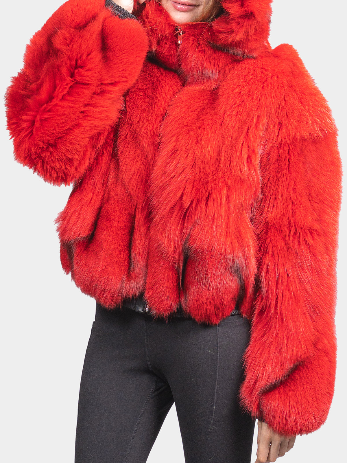Women's Raspberry Fox Jacket