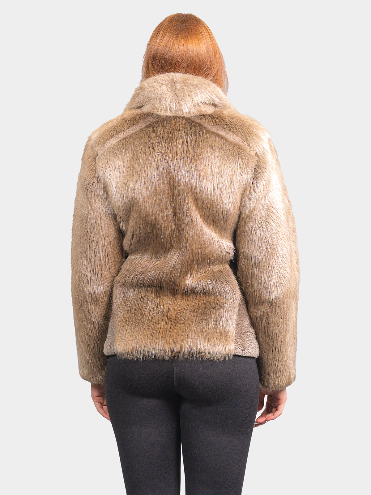 Women's Blonde Beaver Jacket