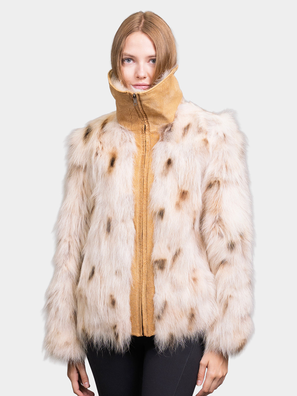 Women's Spotted Snowtop Coyote Sections Jacket