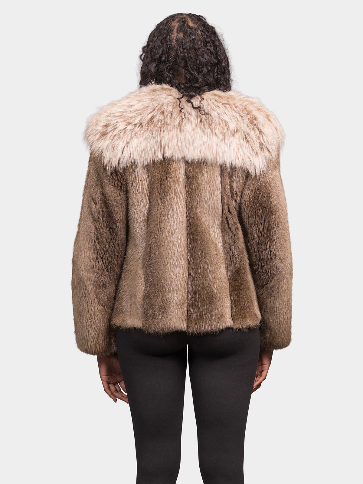 Women's Blonde Beaver Jacket