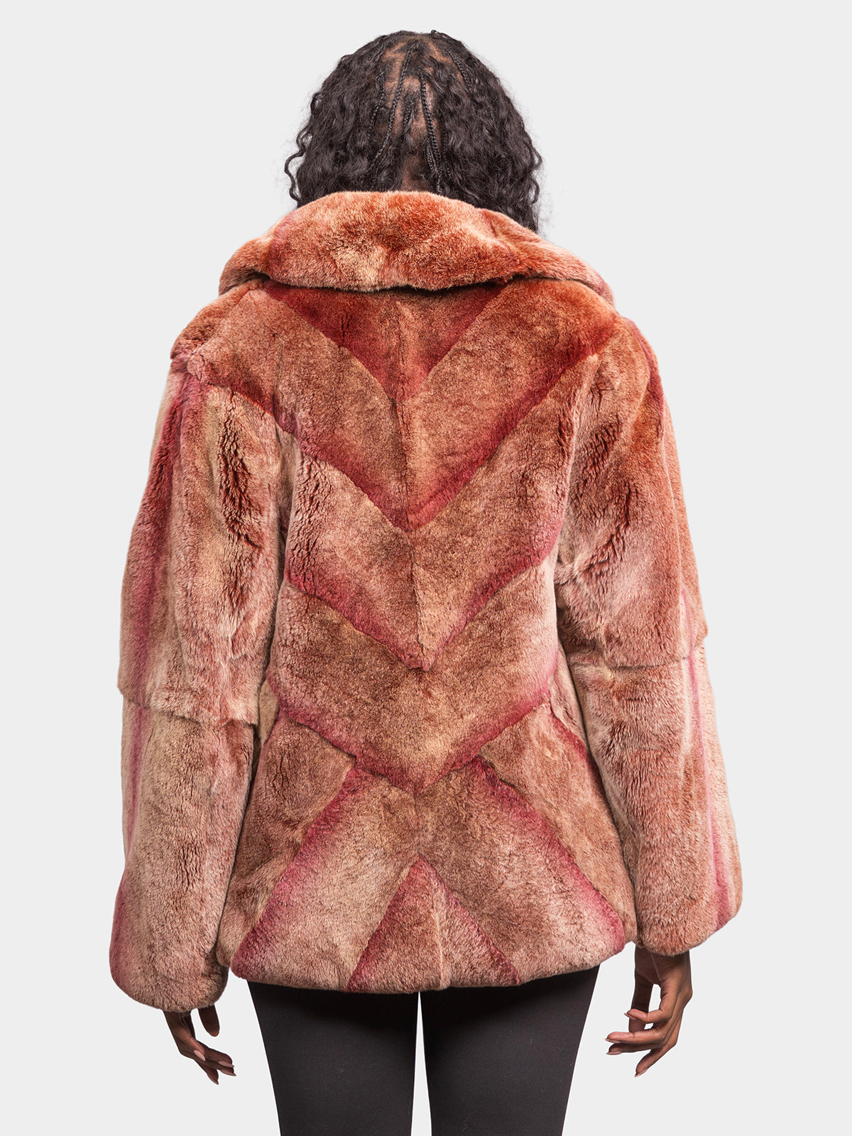 Women's Cherry Rex Rabbit Jacket