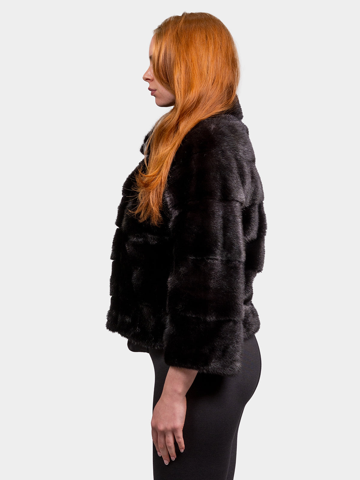Women's Black Mink Jacket