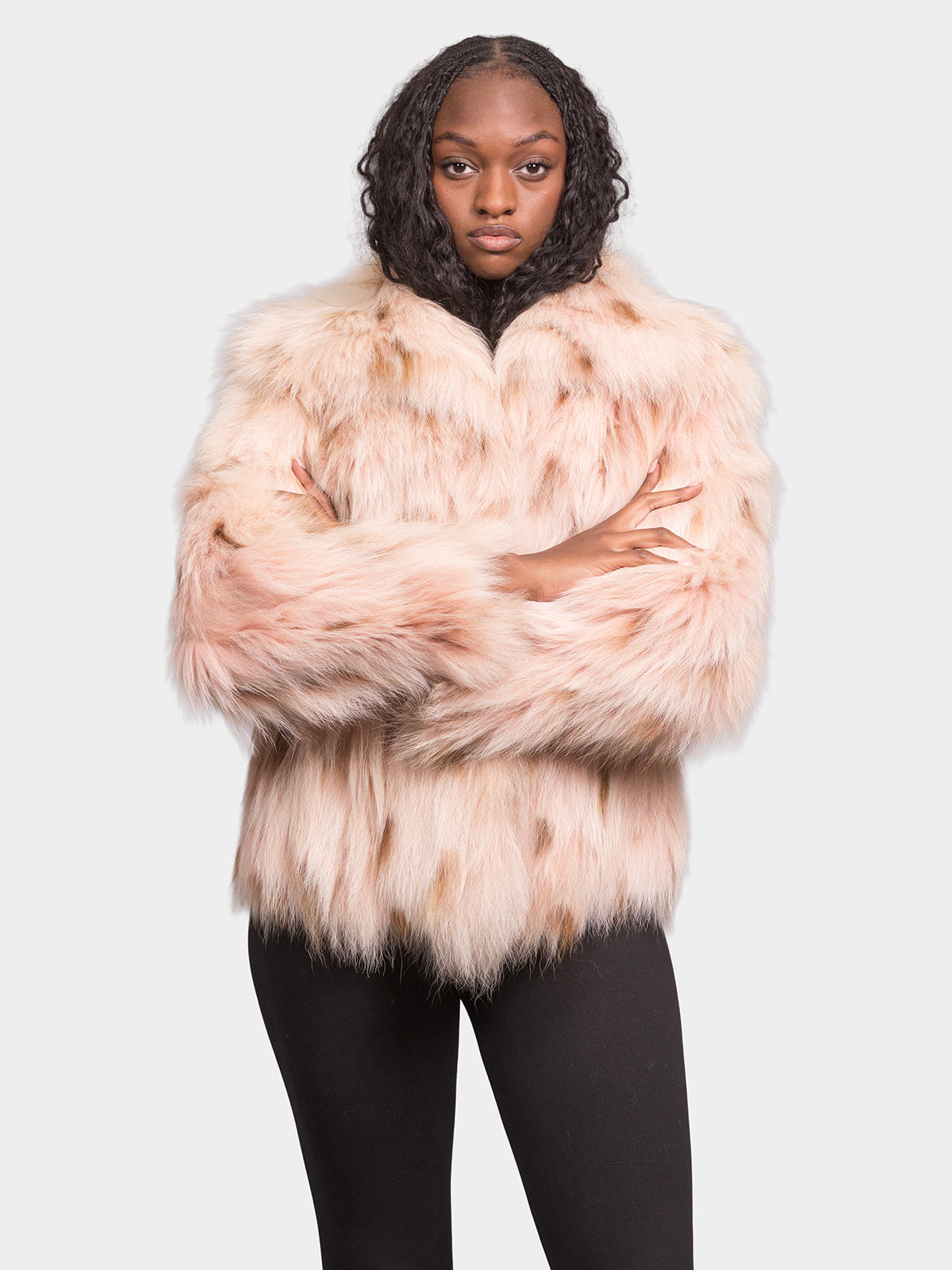 Women's Spotted Rose Coyote Sections Jacket