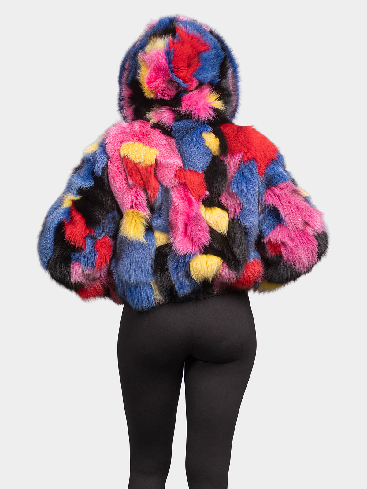 Women's Multicolor Fox Jacket