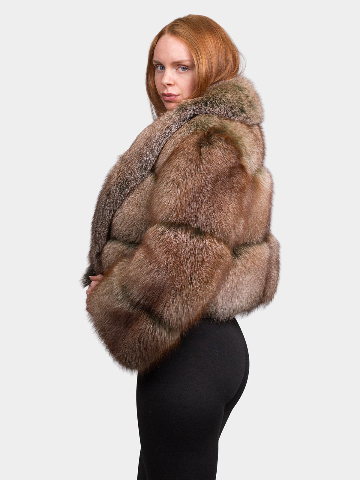 Women's Green Fox Jacket